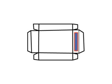 Labeling and printing on flat products