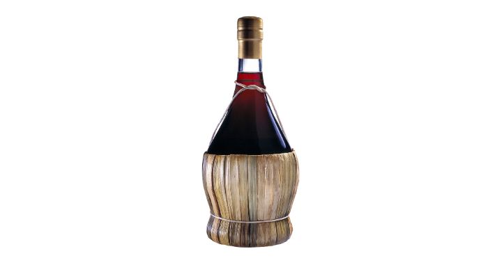 Chianti bottle