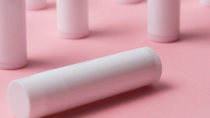 white lip balm